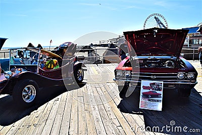 Wildwood Car show Editorial Stock Photo