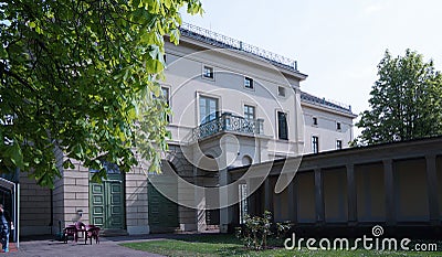 Wilhema Zoo Germany historical building park Stock Photo