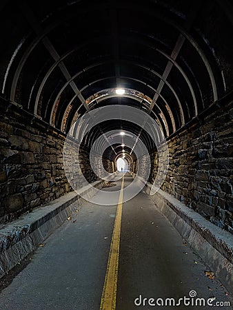 Wilkes Tunnel in Alexandria Stock Photo