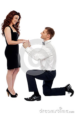 Will you marry me? Stock Photo