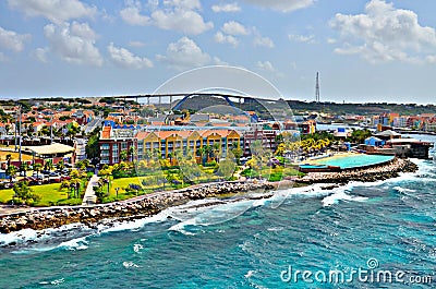 Willemstad, Curacao Stock Photo