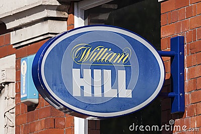 William Hill logo Editorial Stock Photo