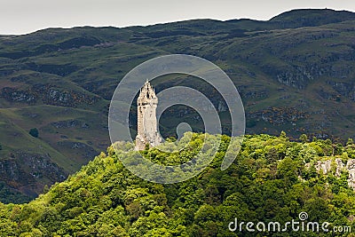 William Wallace Monument, Stirling, Scotland Stock Photo