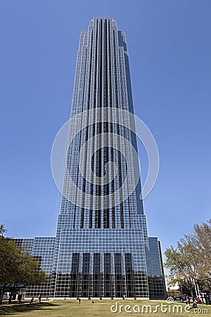 Williams Tower in Houston, Texas. Editorial Stock Photo