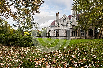 Willistead Manor Windsor ontario Stock Photo