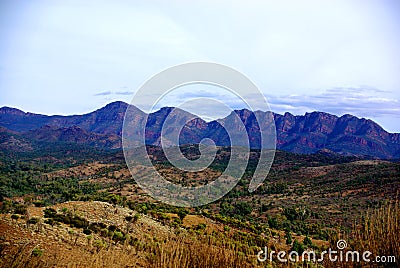 Wilpena Pound, Flinders Ranges Stock Photo