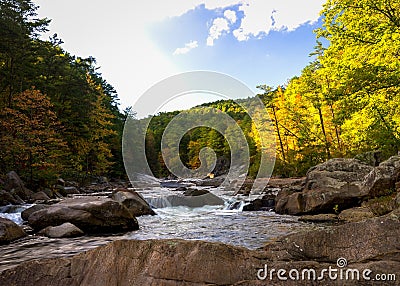 Wilson Creek Autumn 2 Stock Photo