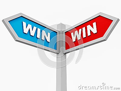 Win win situation Stock Photo