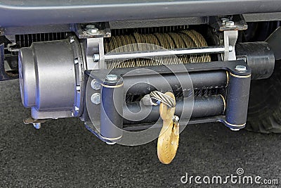 Winch Stock Photo