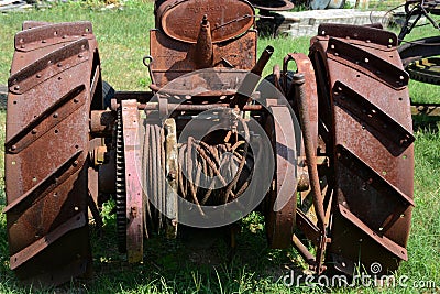 Winch Stock Photo