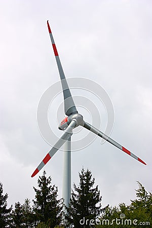 Wind energy Stock Photo