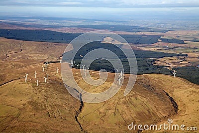 A wind farm Stock Photo