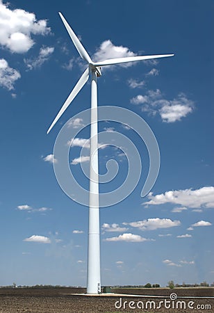 Wind Mill Stock Photo