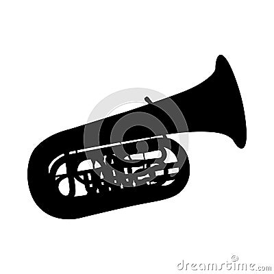 Wind Musical Instrument Vector Illustration