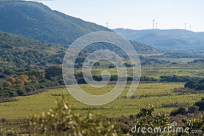 Because it is wind powered to take care of the environment Stock Photo