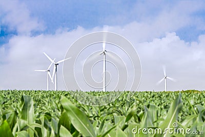 Wind, a renewable energy Stock Photo