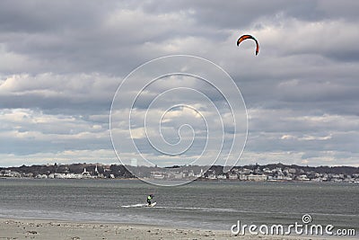 Wind Surfer Stock Photo