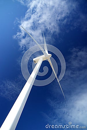 Wind turbine generator Stock Photo