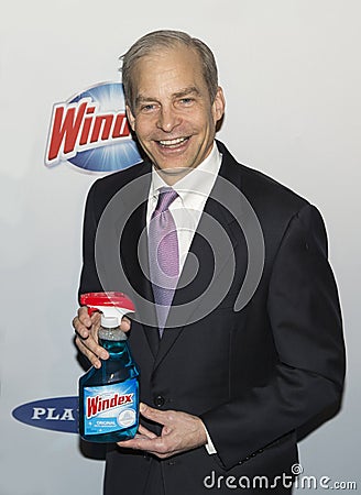 Windex Boss and Spritzer-in-Chief Editorial Stock Photo