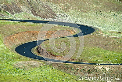 Winding Road Stock Photo