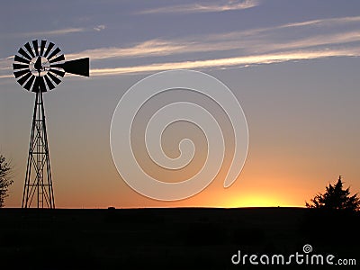 Windmill Stock Photo