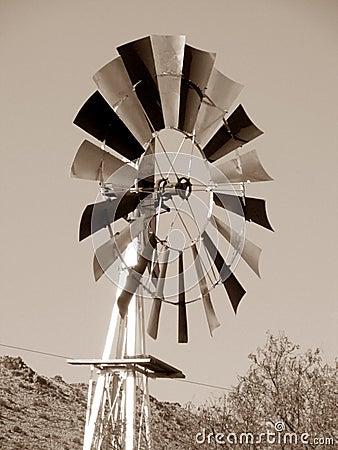 WINDMILL Stock Photo