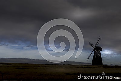 Windmill near Ovingdean in east sussex Stock Photo