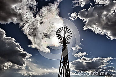 Windmill Stock Photo