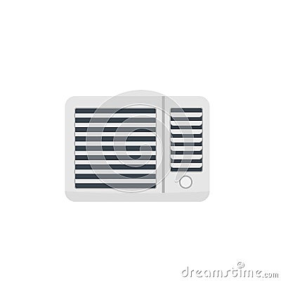 Window air conditioner icon Vector Illustration