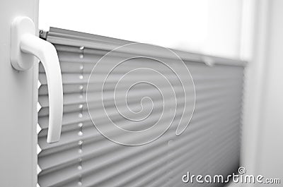 Window blinds Stock Photo