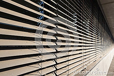 Window blinds Stock Photo