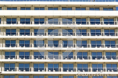 Window Building Symmetry Stock Photo