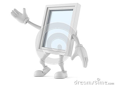 Window character Stock Photo