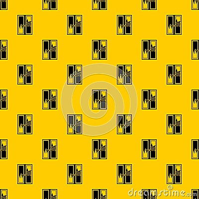 Window cleaning pattern vector Vector Illustration