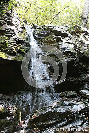 Window Falls at Hanging Rock Stock Photo