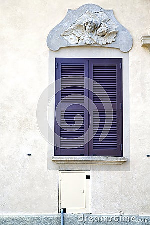 window jerago palaces italy abstract Stock Photo