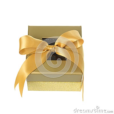 Window lid gift boxes Stock Photo