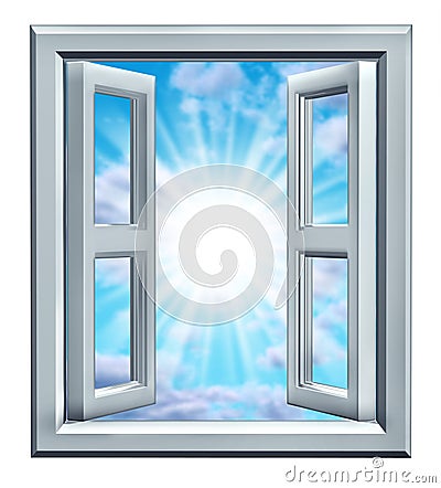 Window Of Opportunity Stock Photo