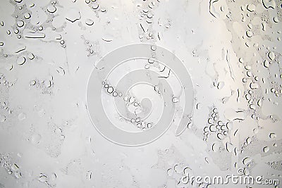 Window Rain Droplets Stock Photo