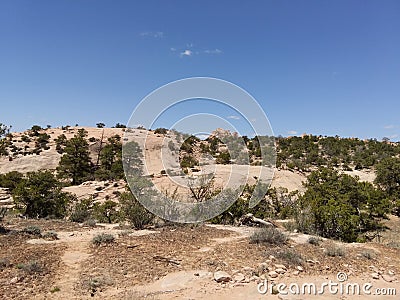 Window Rock Trail Stock Photo