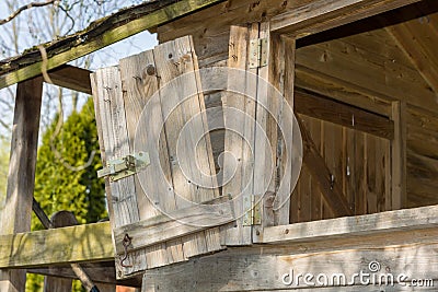 Window shutter Stock Photo