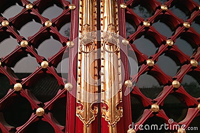 Window - Style With Chinese Culture Stock Photo