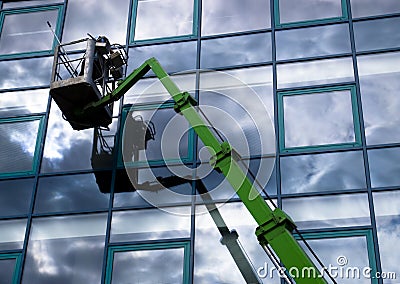 Windowclean Stock Photo