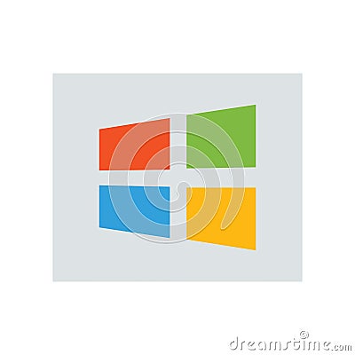 Windows icon vector image. Suitable for mobile apps, web apps and print media. Vector Illustration