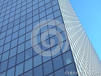 Windows in raster-lines Stock Photo