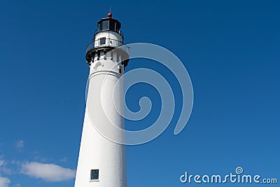 Windpoint Lighthouse Stock Photo