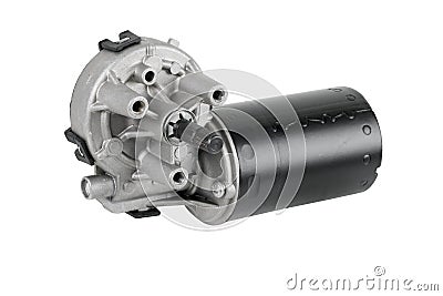 Windshield wiper motor Stock Photo