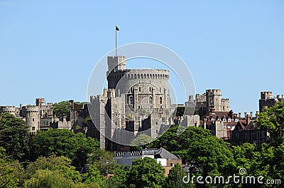 Windsor Castle Stock Photo