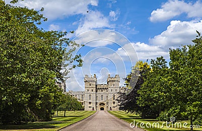 Windsor Castle Stock Photo