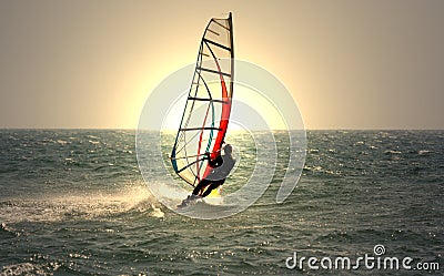 Windsurfer Stock Photo